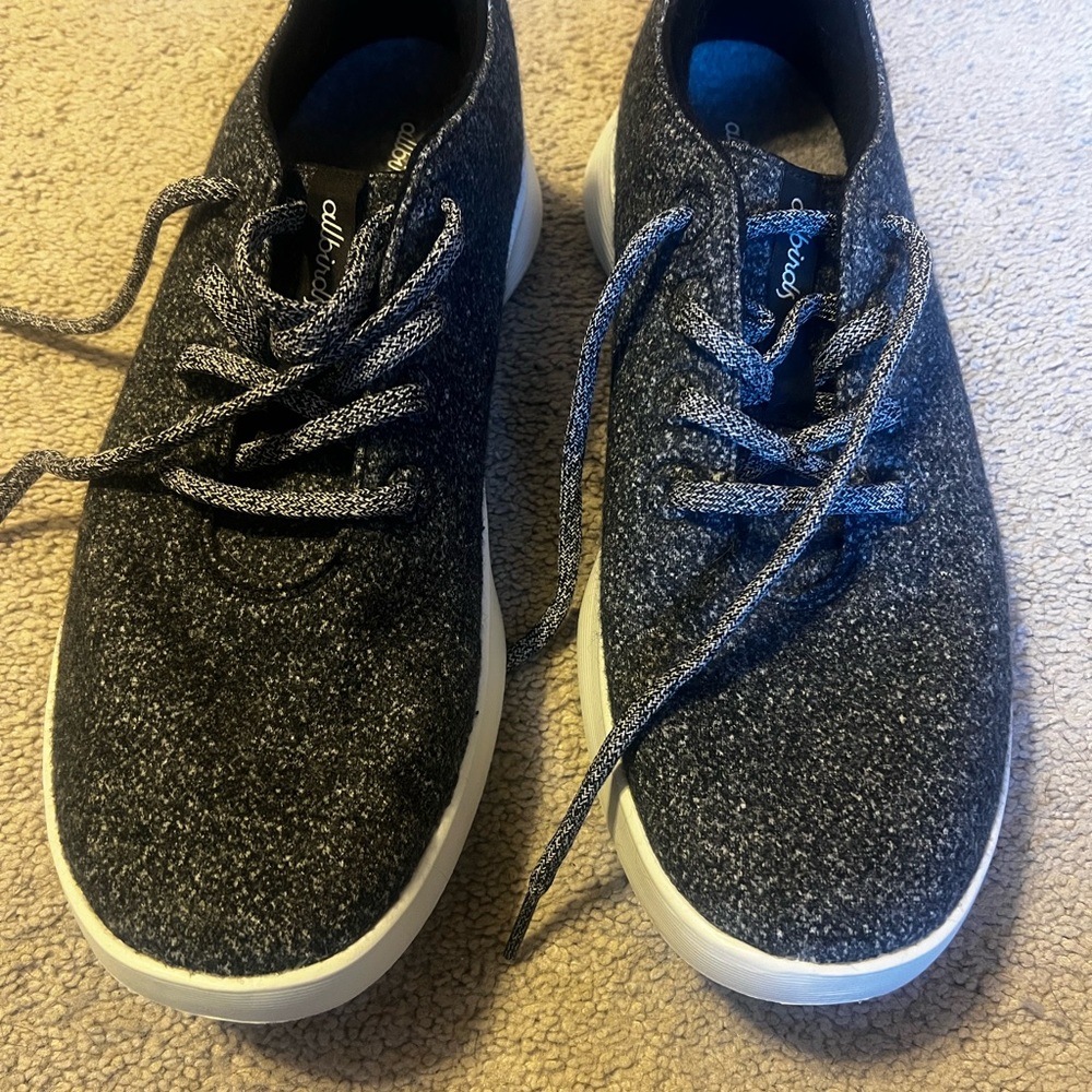 Allbirds Black and Gray Men's Sneakers